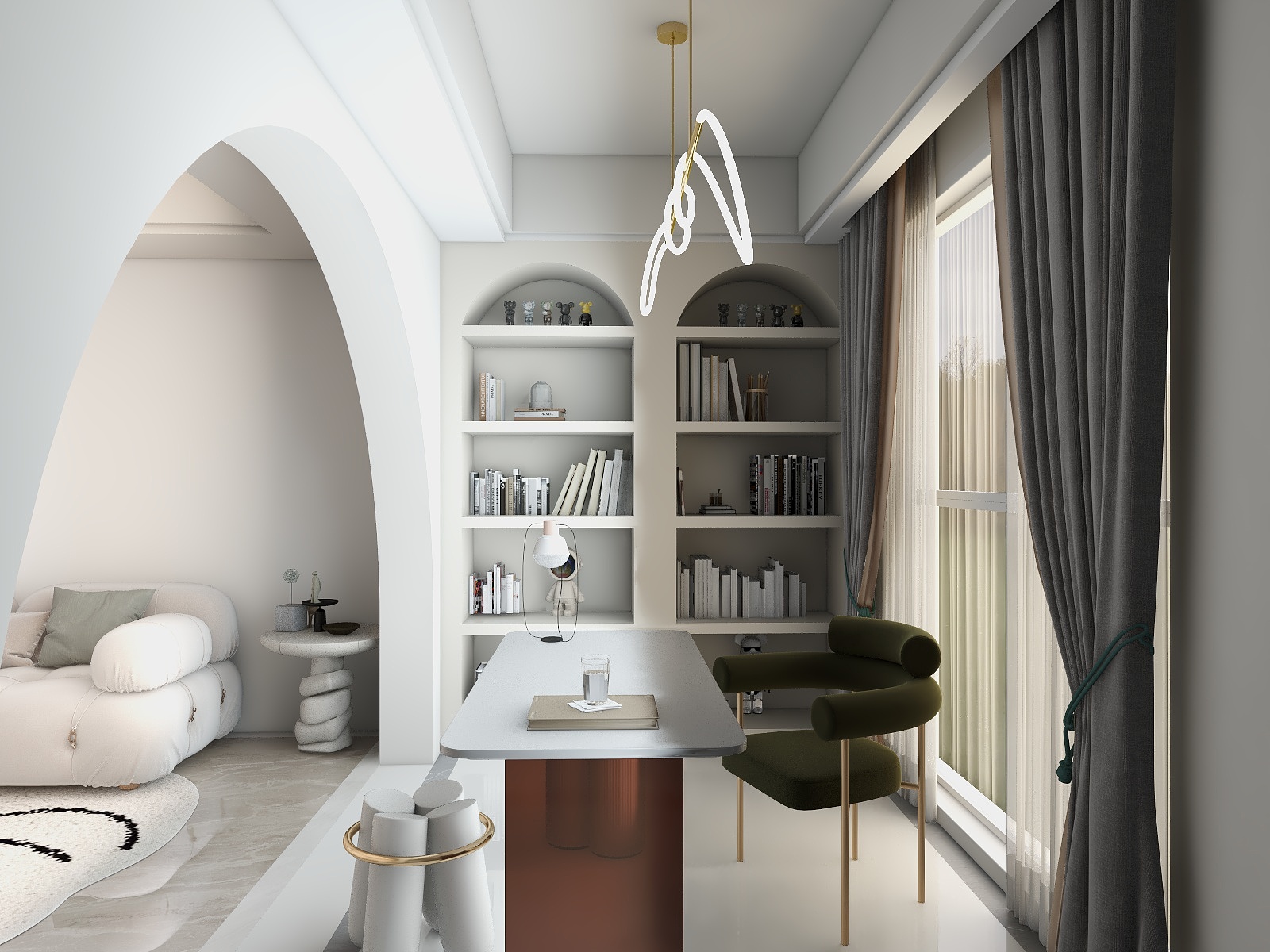 叶先生1-保利东湾55㎡-装修设计方案