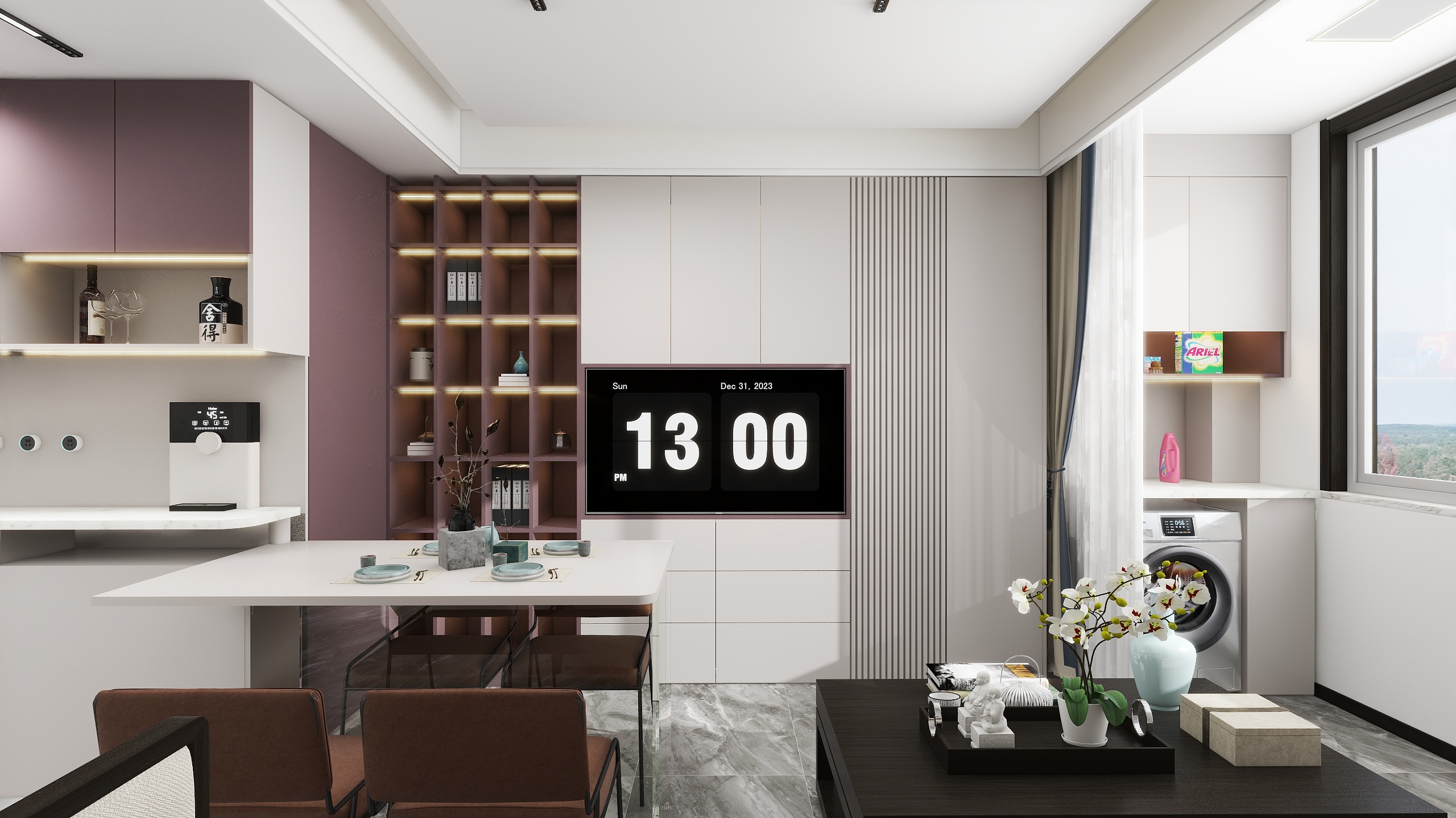 MrGuanGuan-未来城沁雅苑现代风格-装修设计方案