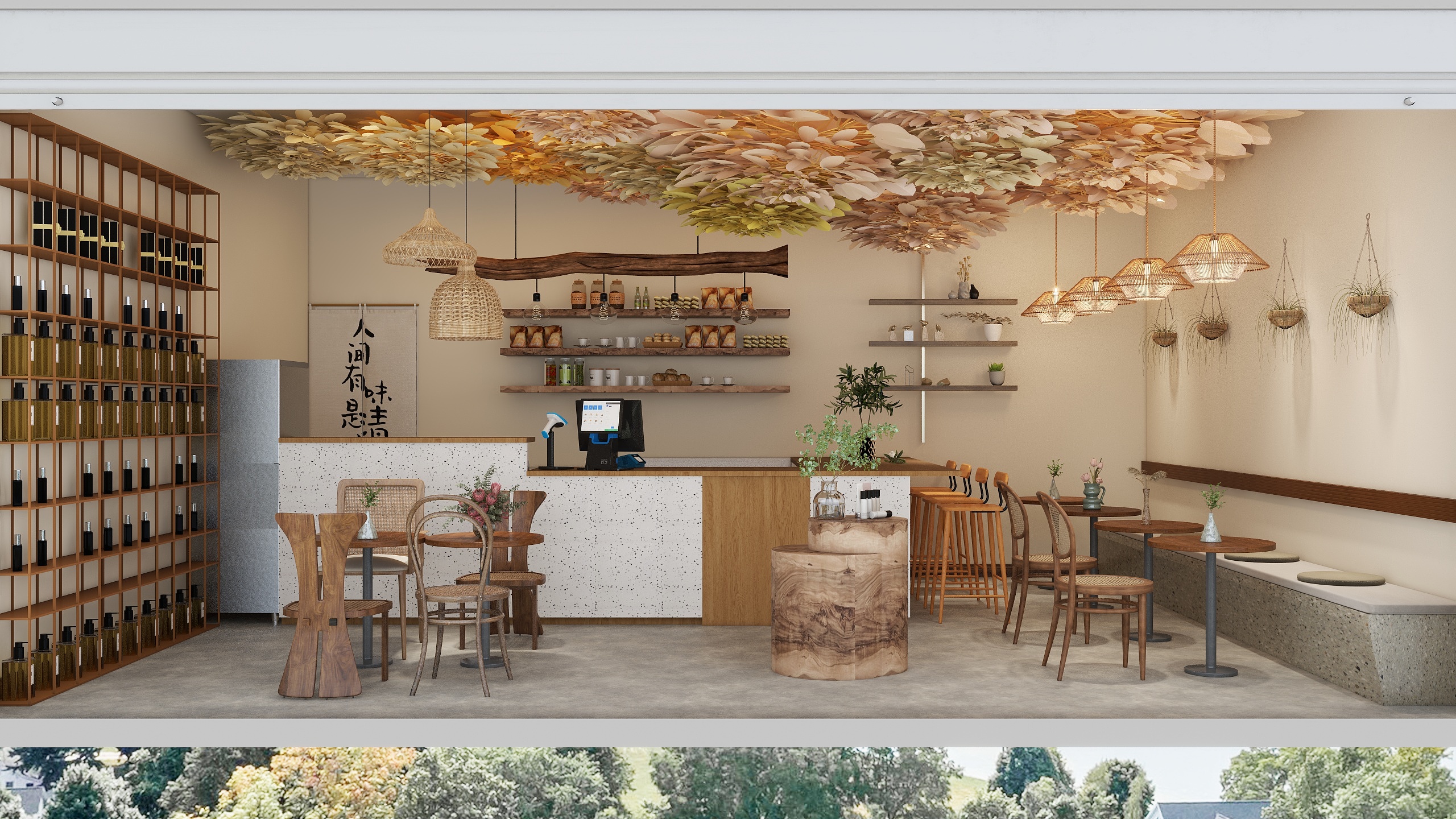 xzhuan-香薰奶茶店-装修设计方案