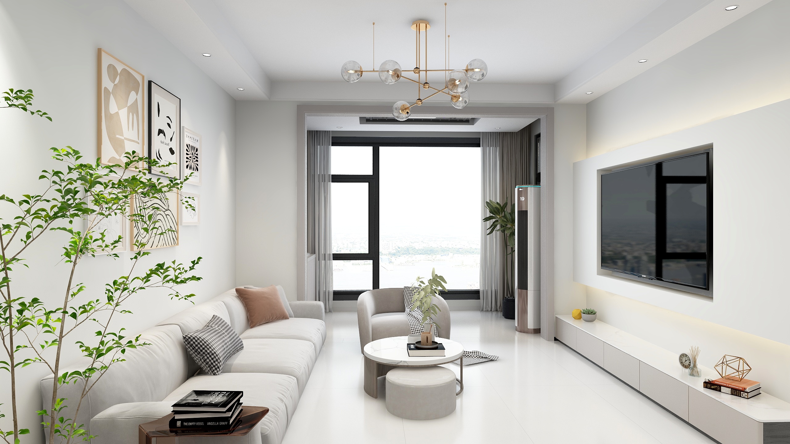 洛克设-万博学府6号楼7-4-装修设计方案