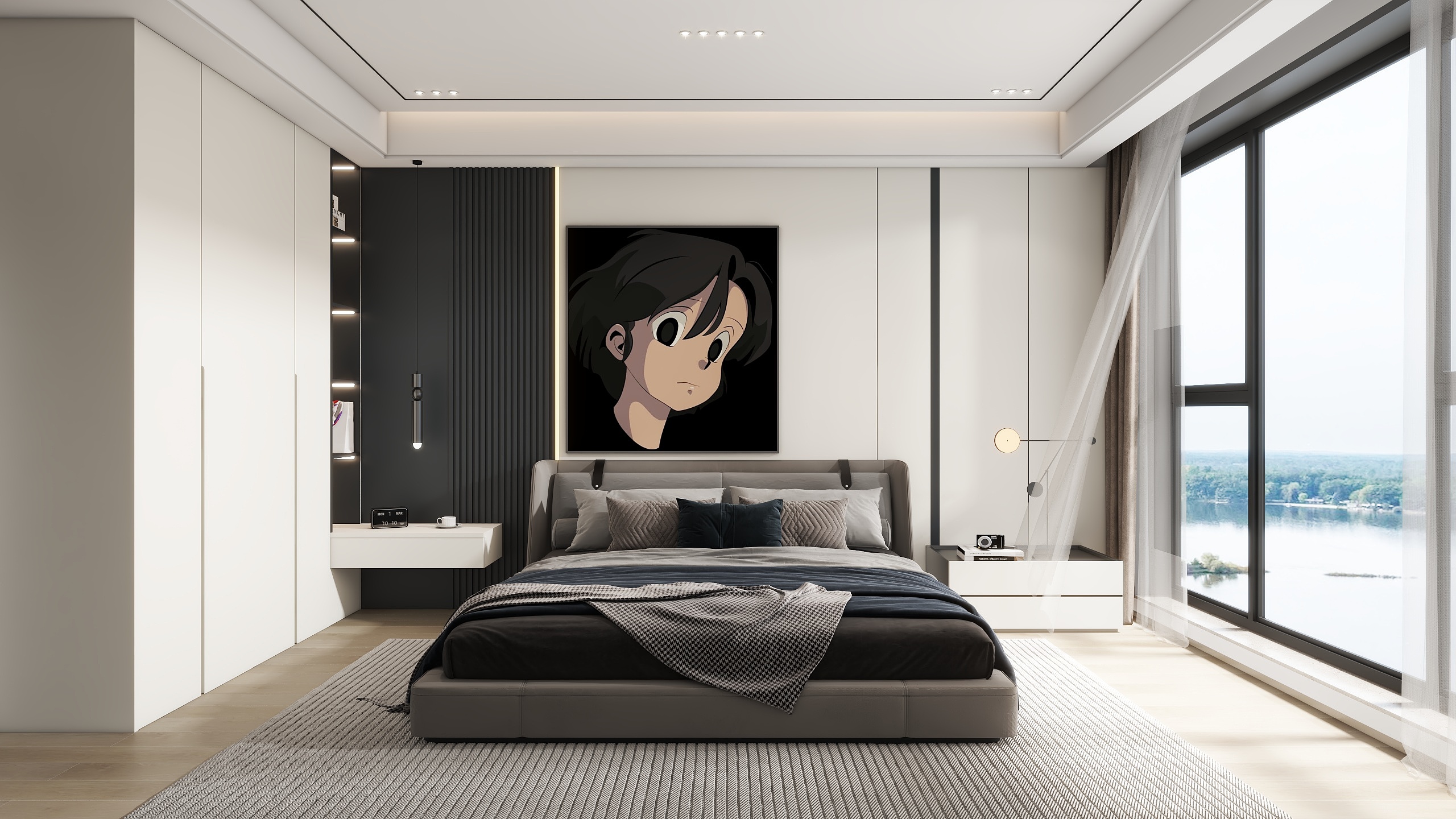 工厂高端定制-5.17现代卧室-副本-装修设计方案