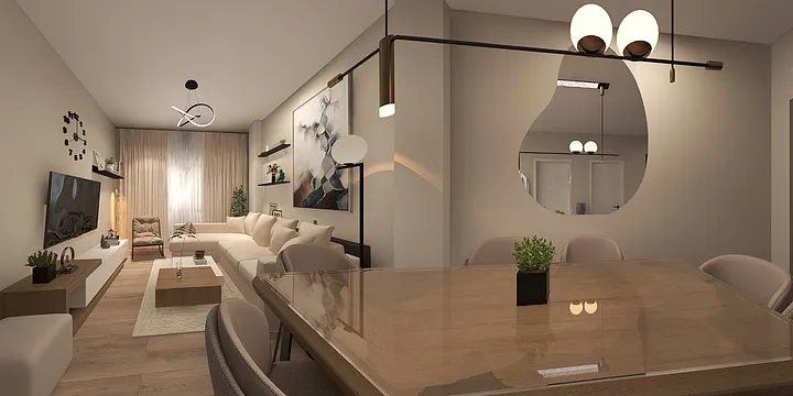 Kirellos的装修设计方案:Designing my personal apartment - first project.