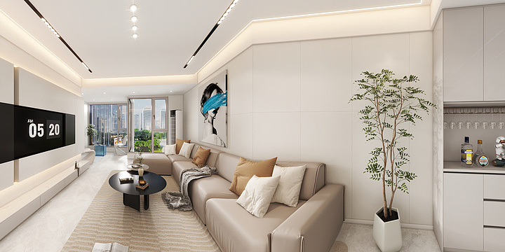 创意空间-高端设计-金为领地 悦城 28-16-2-装修设计方案