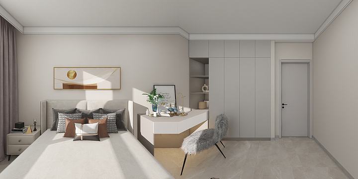 设计师沈霞-24L-QQPU天宝世纪2-2-502-装修设计方案