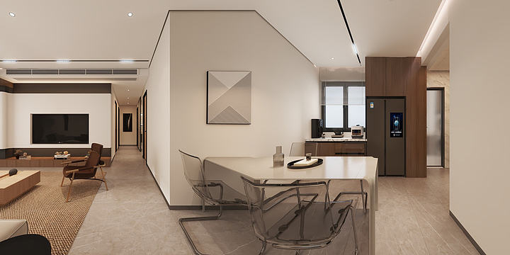 定艺丨袁果-黄师傅雅居-装修设计方案