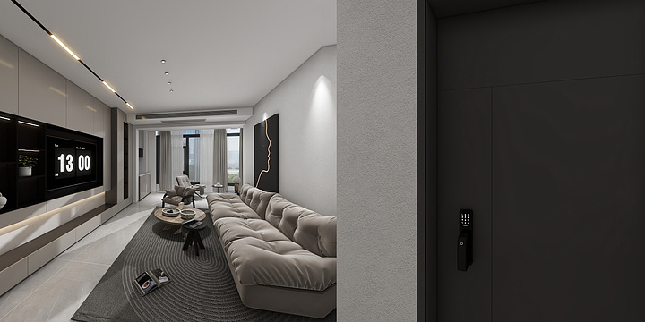 W效果图W-中梁15#-导(1)-装修设计方案