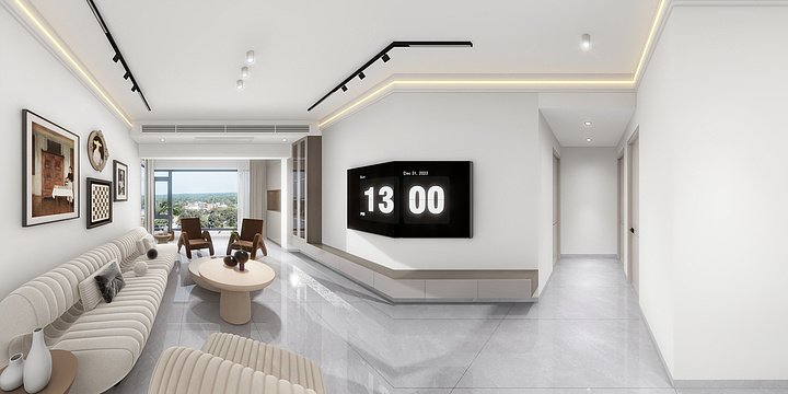 小敏家杂货铺-翠湖苑34-1604-装修设计方案