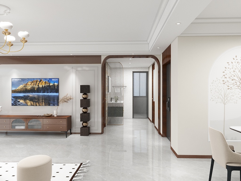 美艺家-装饰-现代城302-装修设计方案