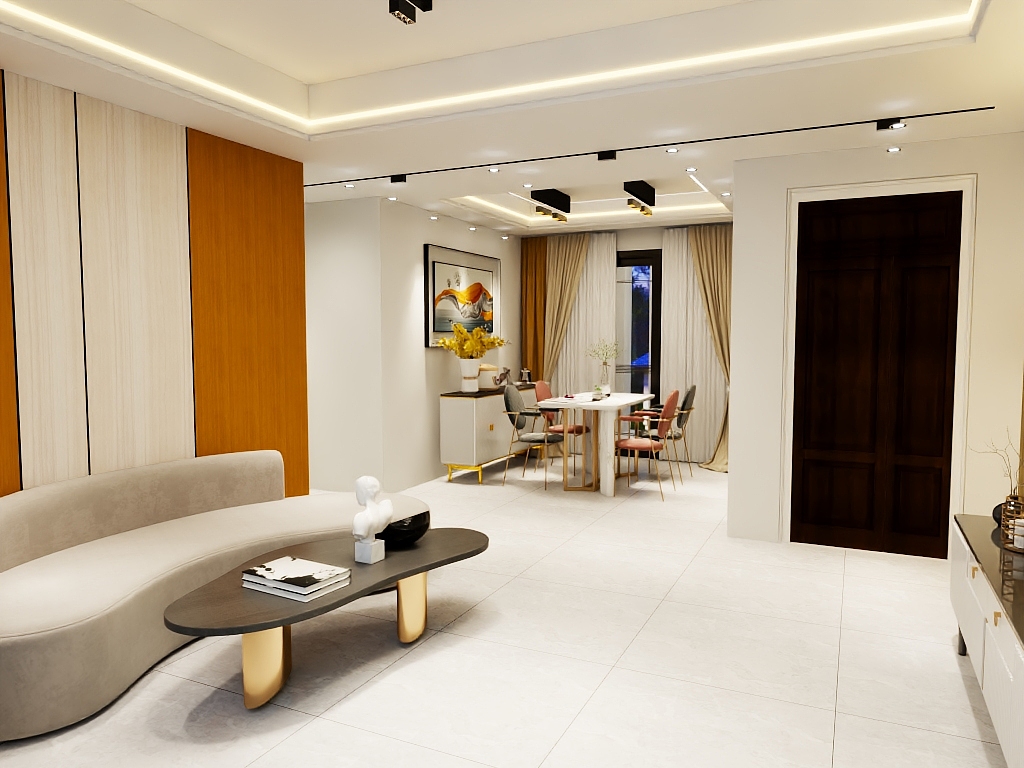 倪伟华-橡树澜湾140户型-美筑倪伟华-装修设计方案