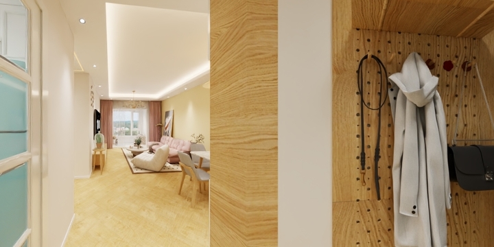 大象ing-海德公园80㎡3室-装修设计方案