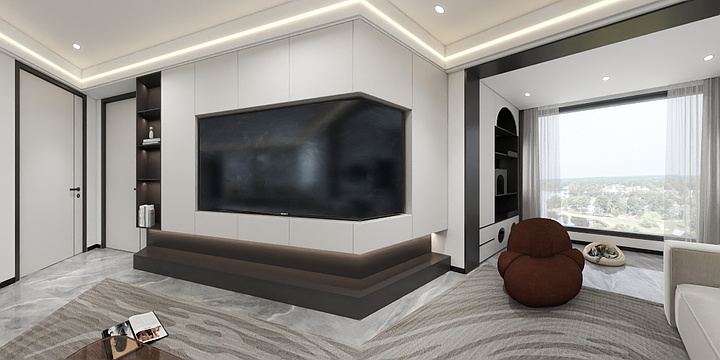 全案设计-林泽鸿-新希望103现代简约-装修设计方案