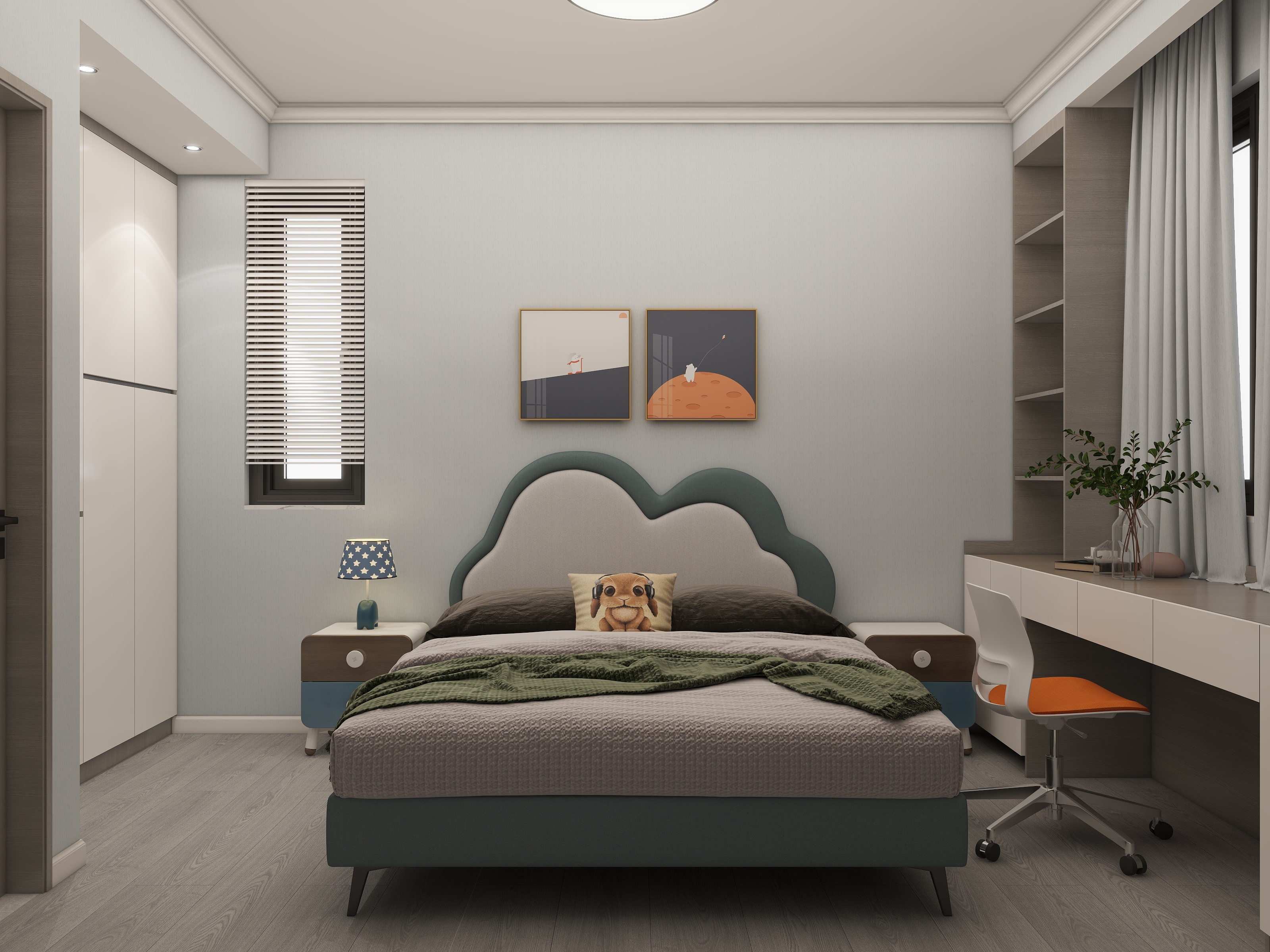 顶秀装饰大勇-碧桂园领域118平米-装修设计方案