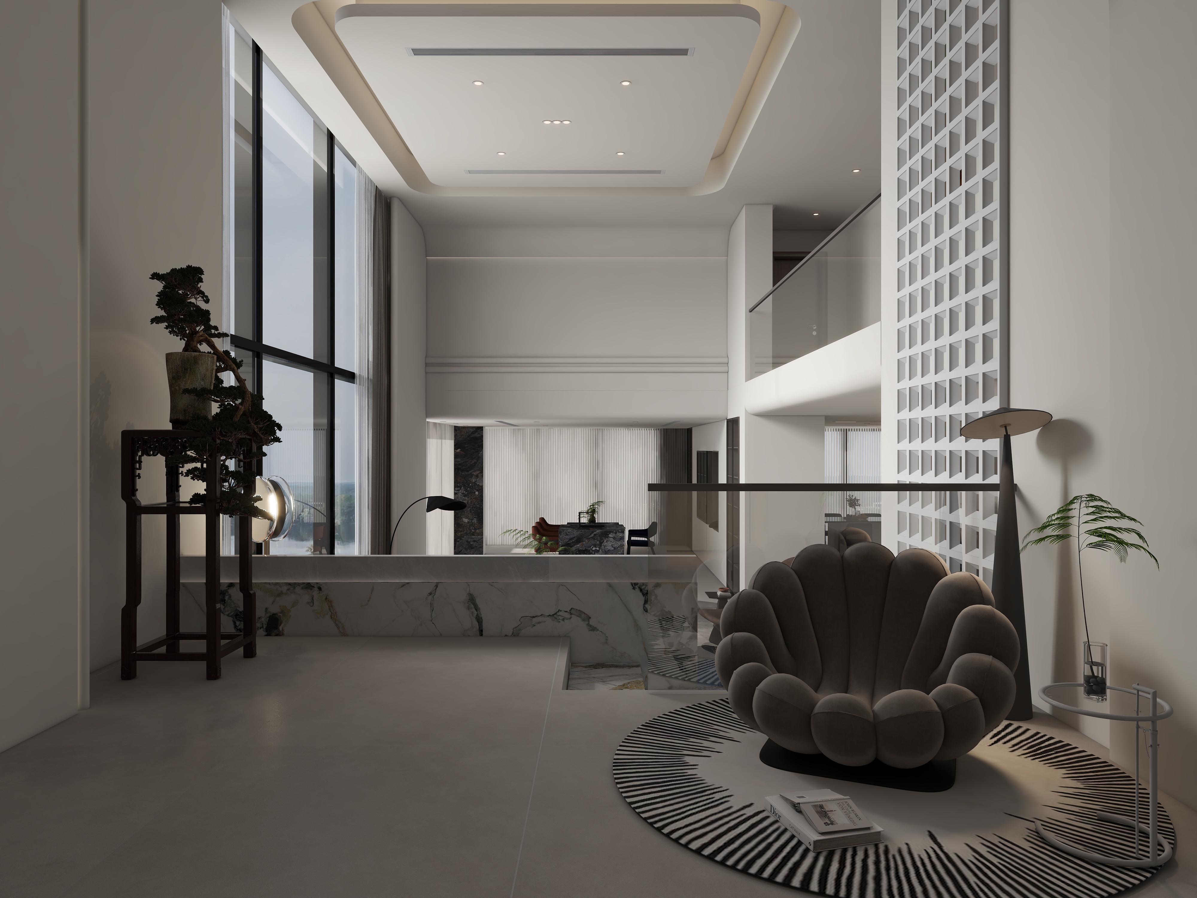 帘上家全Rruj-滇池高尔夫客厅-副本-装修设计方案