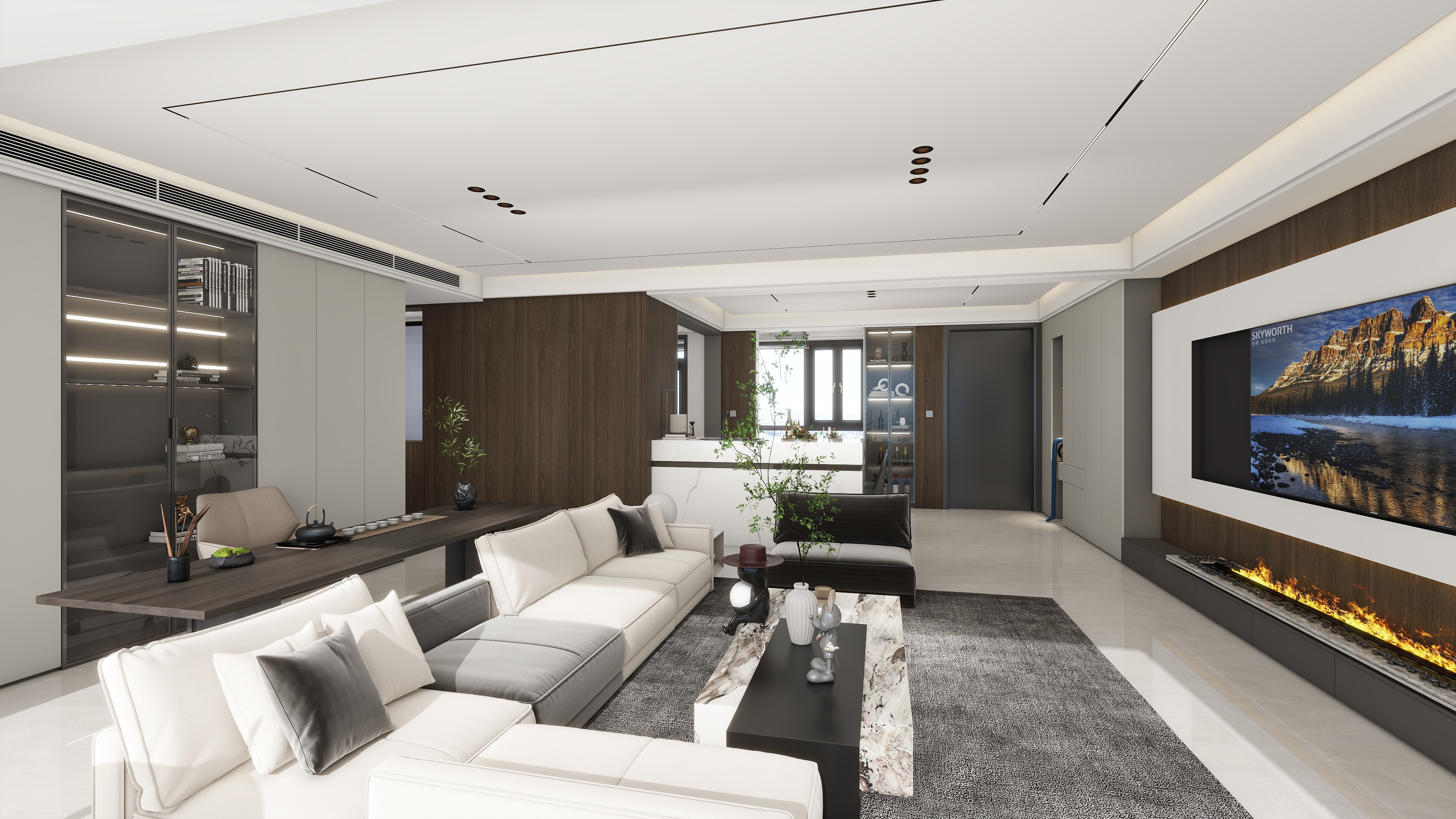 驻马店皓岳装饰工程有限公司-建业城-装修设计方案