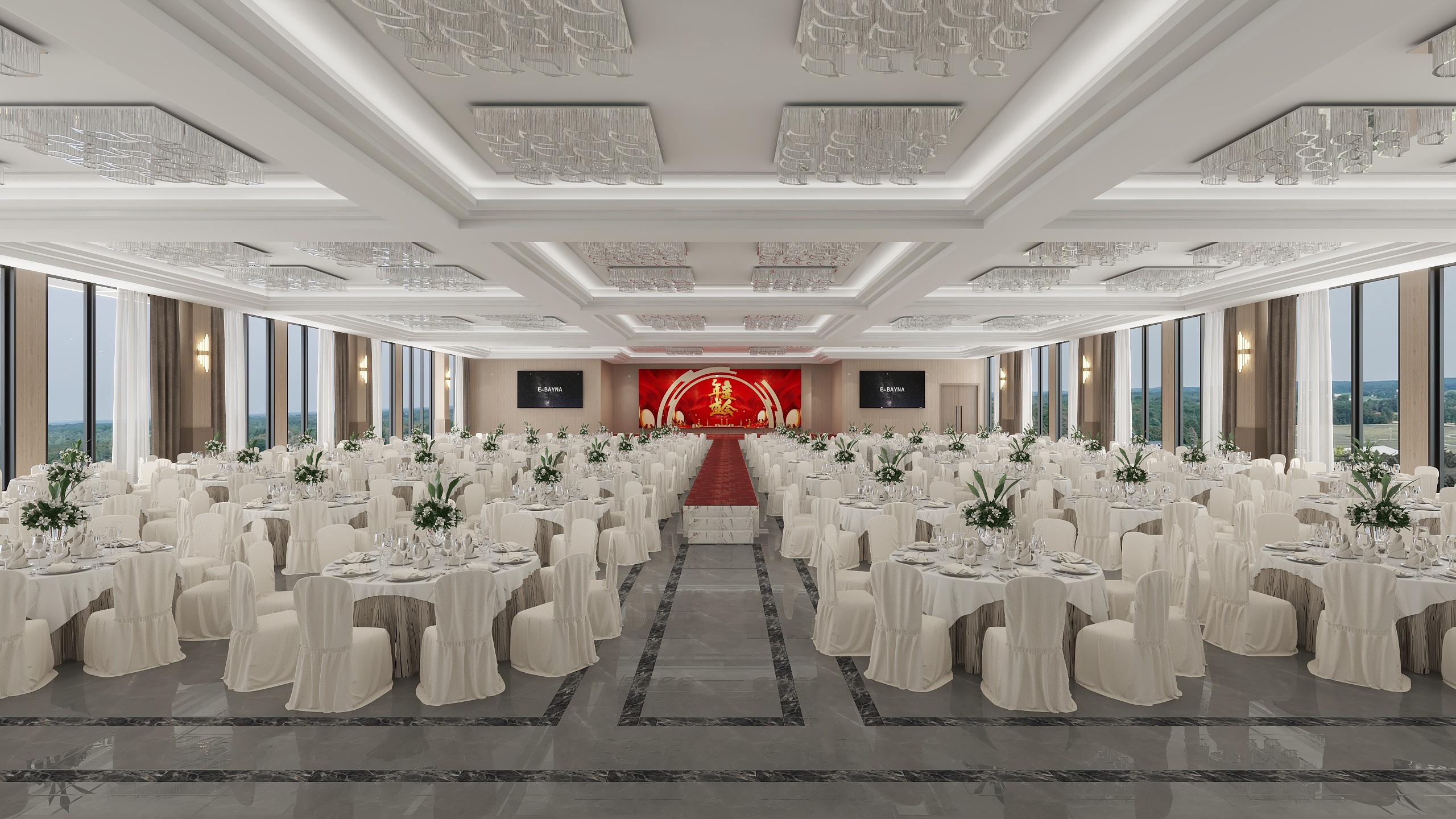 学长设计-杨家坝大厅3楼-改-装修设计方案