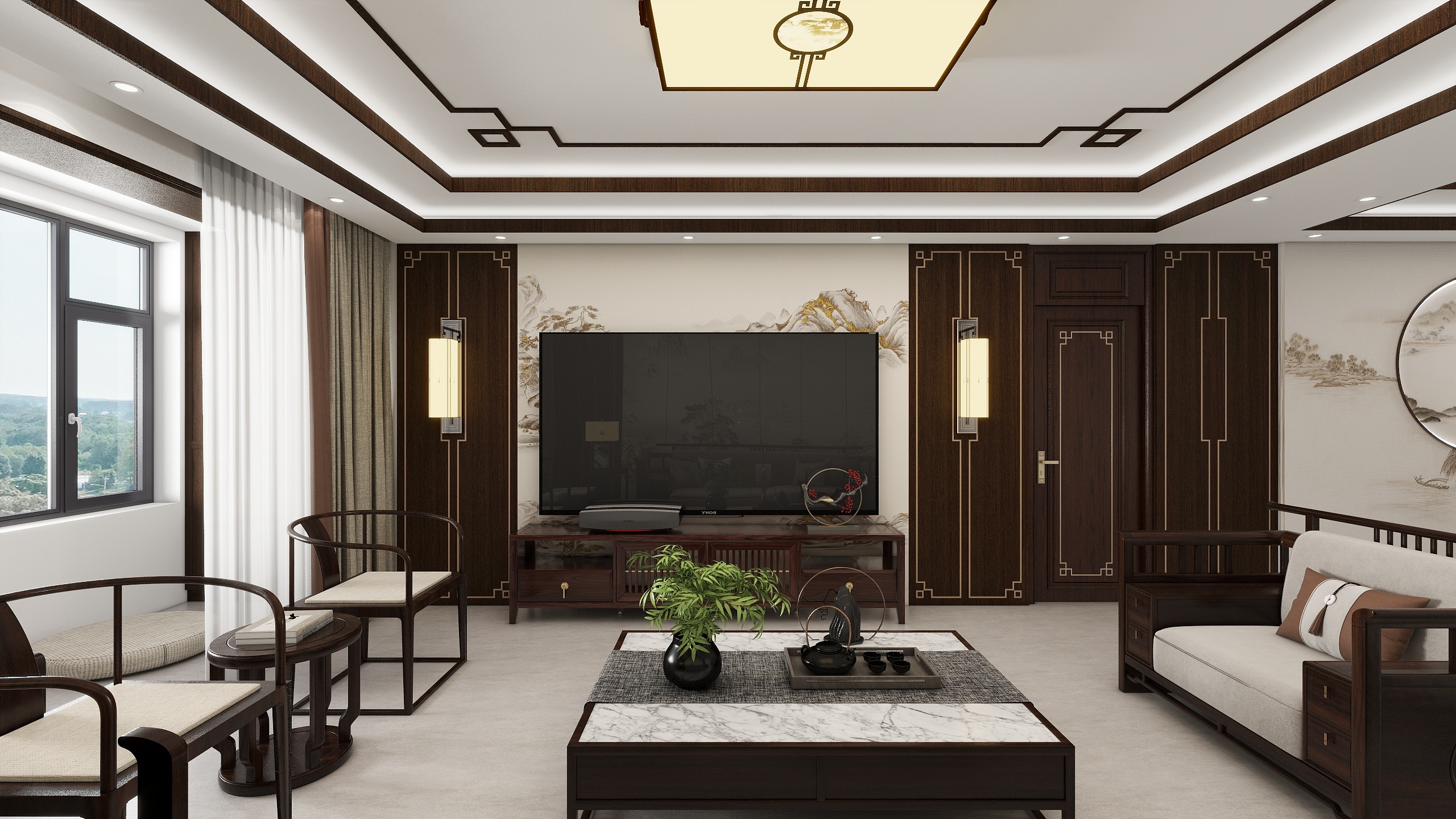 刘PpP-塞上江南新中式-装修设计方案