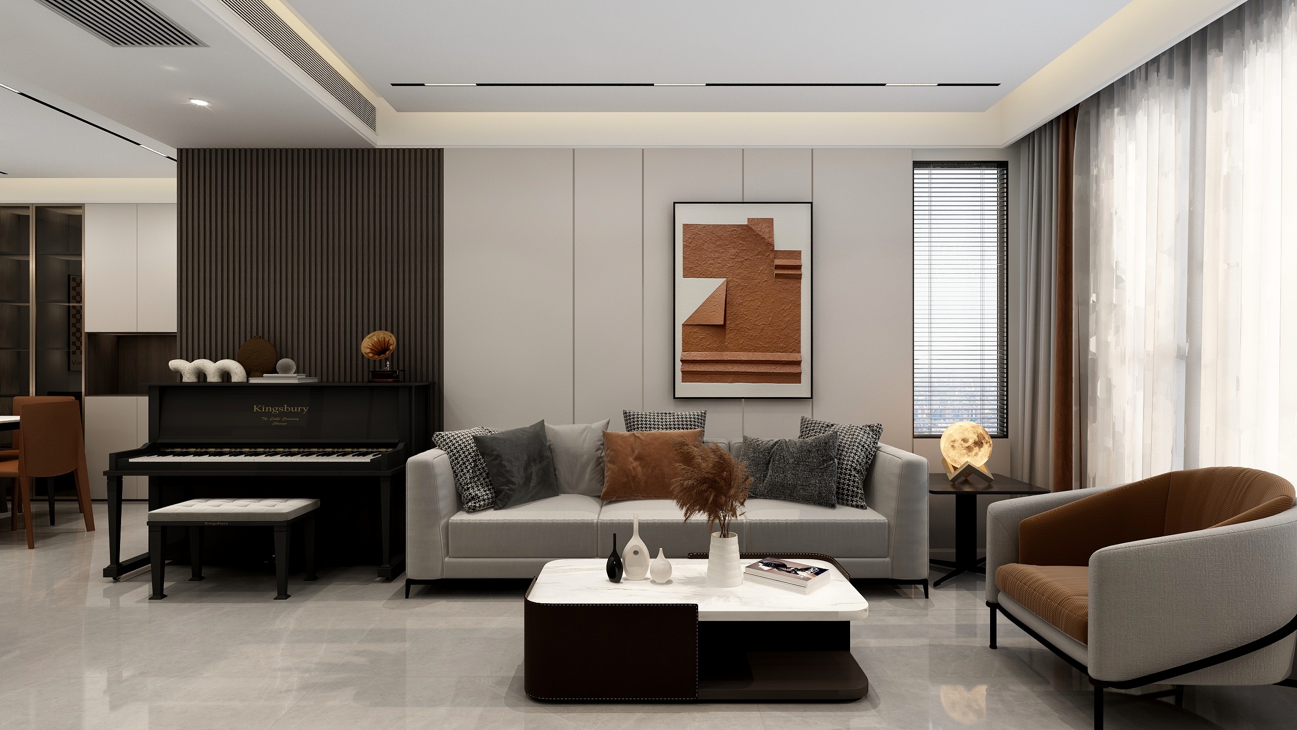 连瑞雪-现代简约128m²三居-装修设计方案