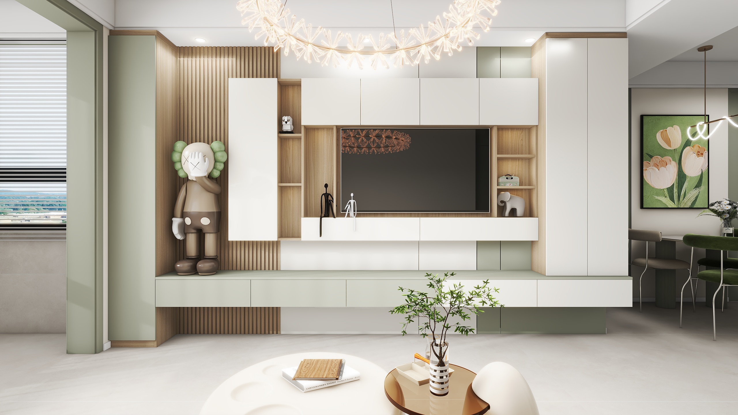 胡赟帅-98㎡3室-装修设计方案