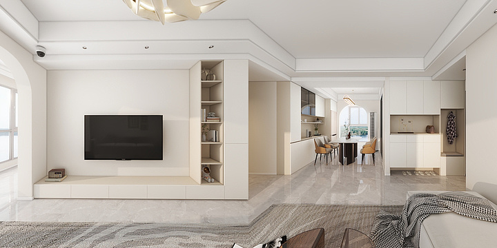 柒siap-三江四号楼1004-装修设计方案