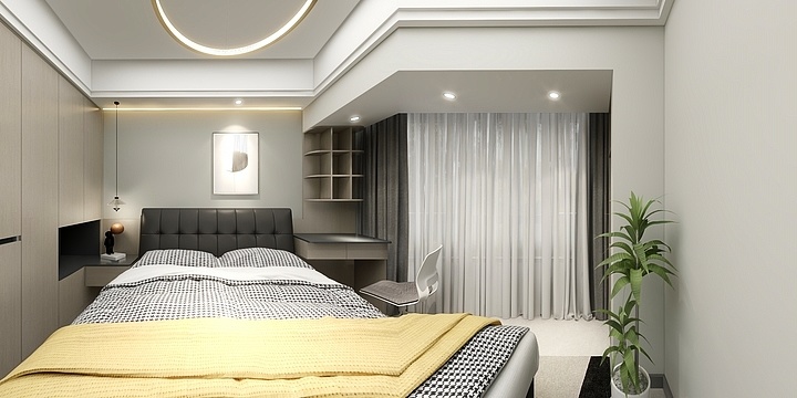 至里空间设计.小林整家定制-1栋702酷家乐-装修设计方案