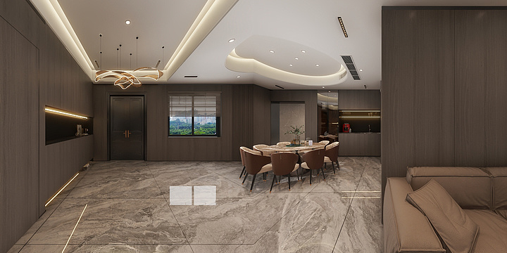 酷现-随园罍上22-2-3-新中式-装修设计方案