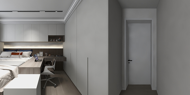 全案装修室内设计-上海朱总—大宅风范城-装修设计方案