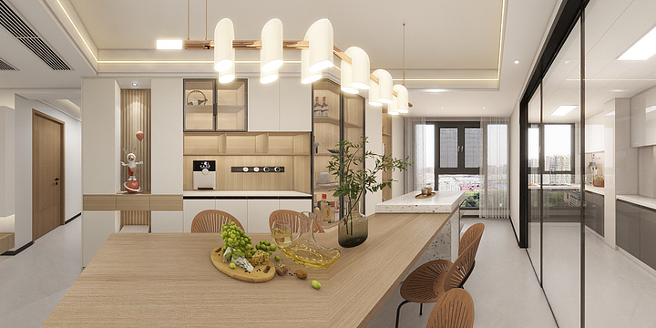 设计师-舒婷-金榜新城130㎡3室-装修设计方案