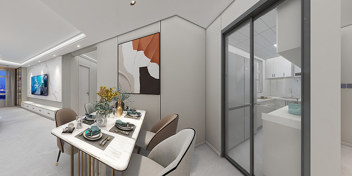 王治安-河西名邸108C-装修设计方案