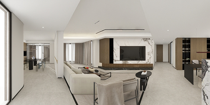 室内设计师啊豪-百合花园现代-副本-装修设计方案