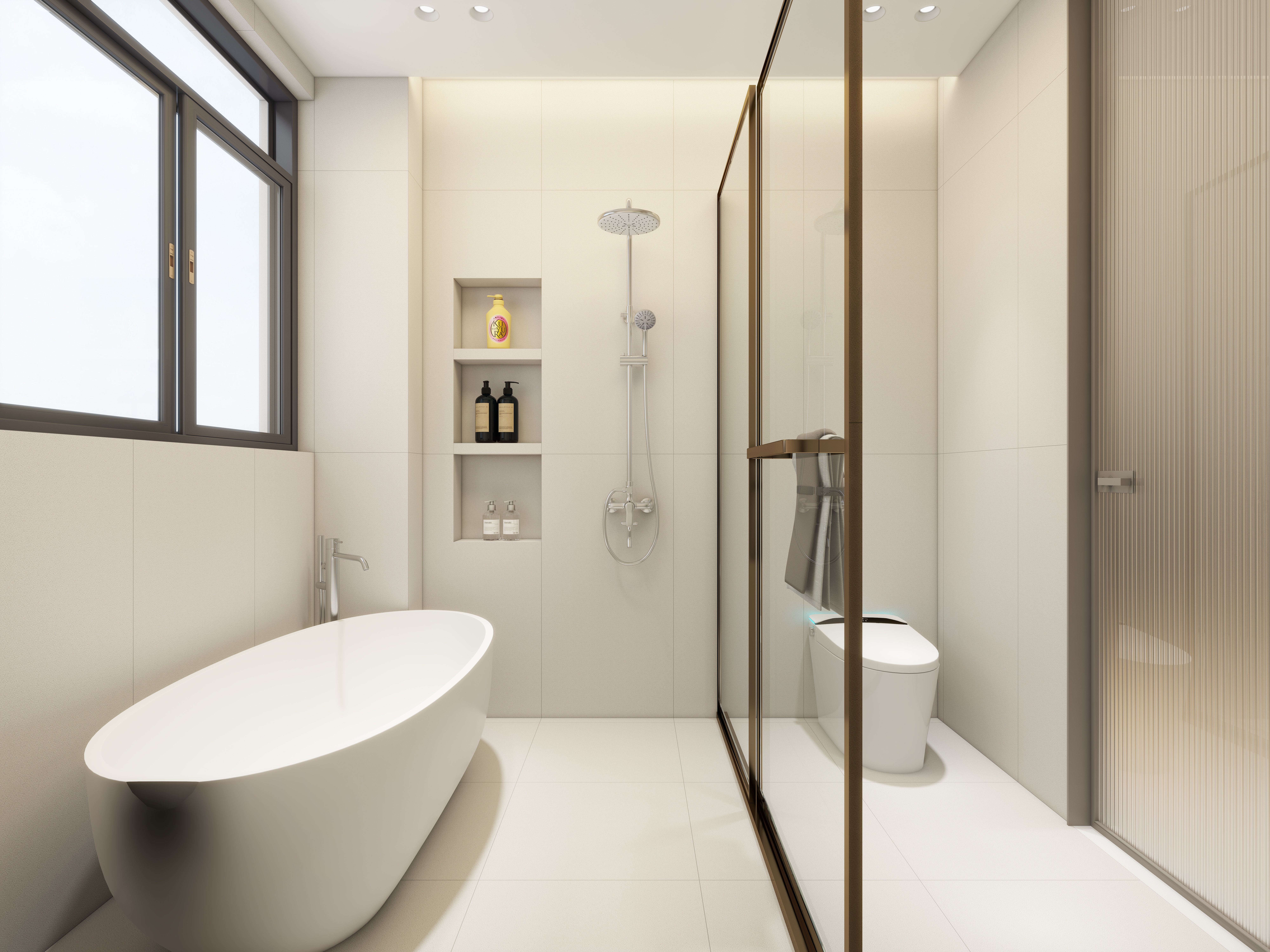 旭达莉设计-现代轻奢极简风格-装修设计方案