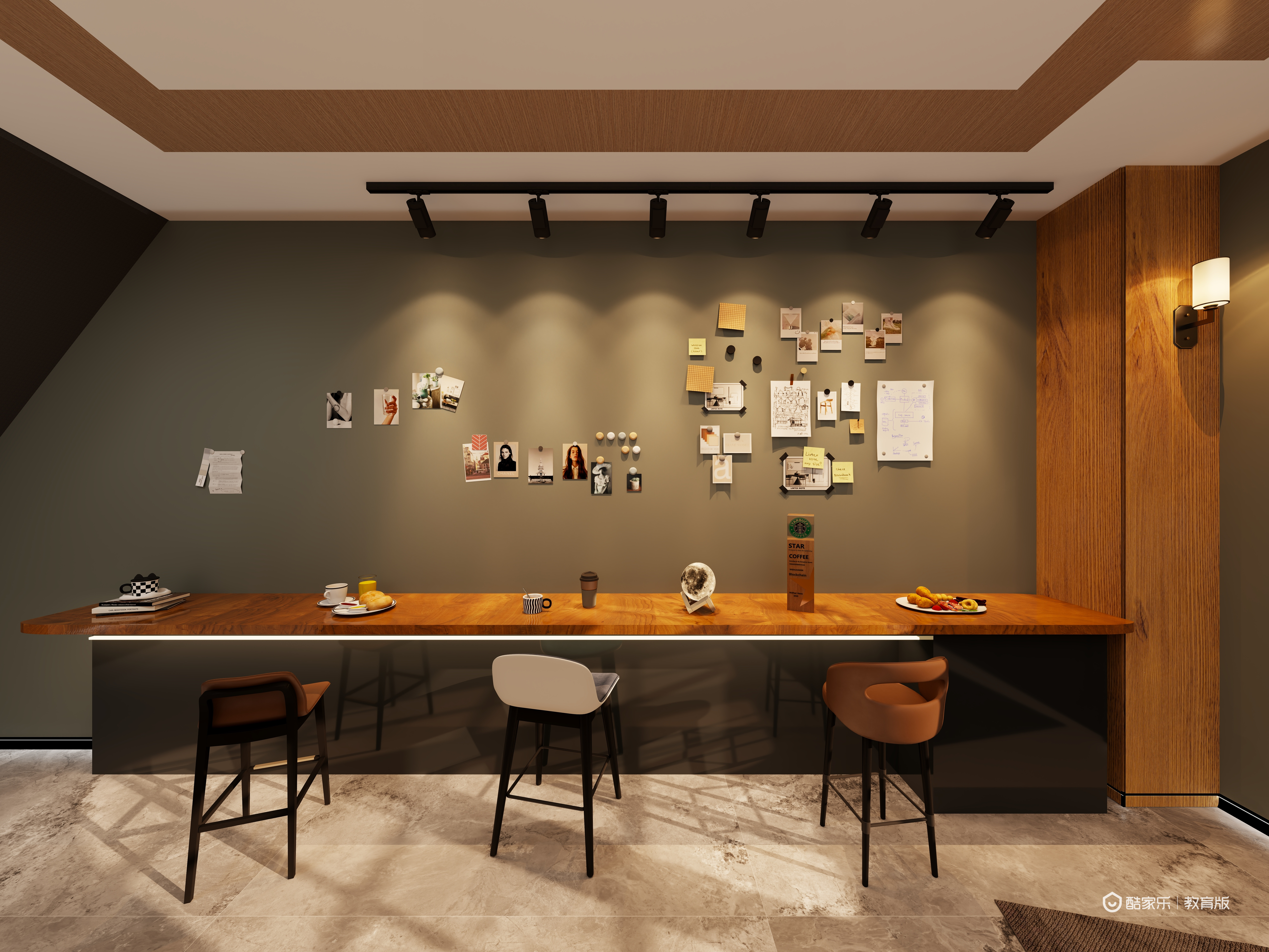 PRTS--咖啡厅-装修设计方案