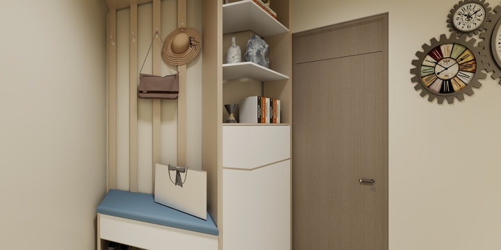 夏温-新时代花园小区123㎡-装修设计方案