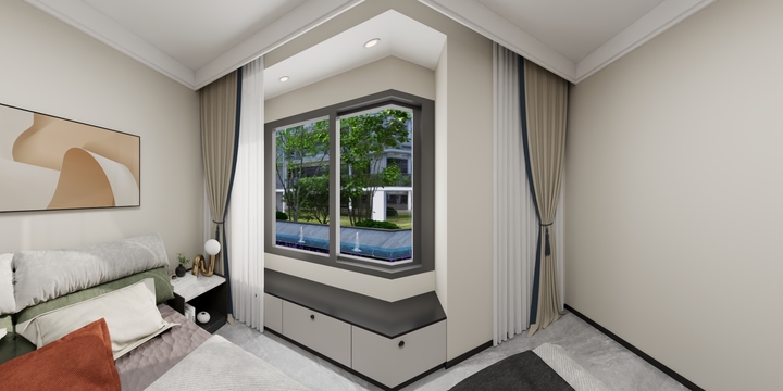 阿震-泉民华府140-装修设计方案