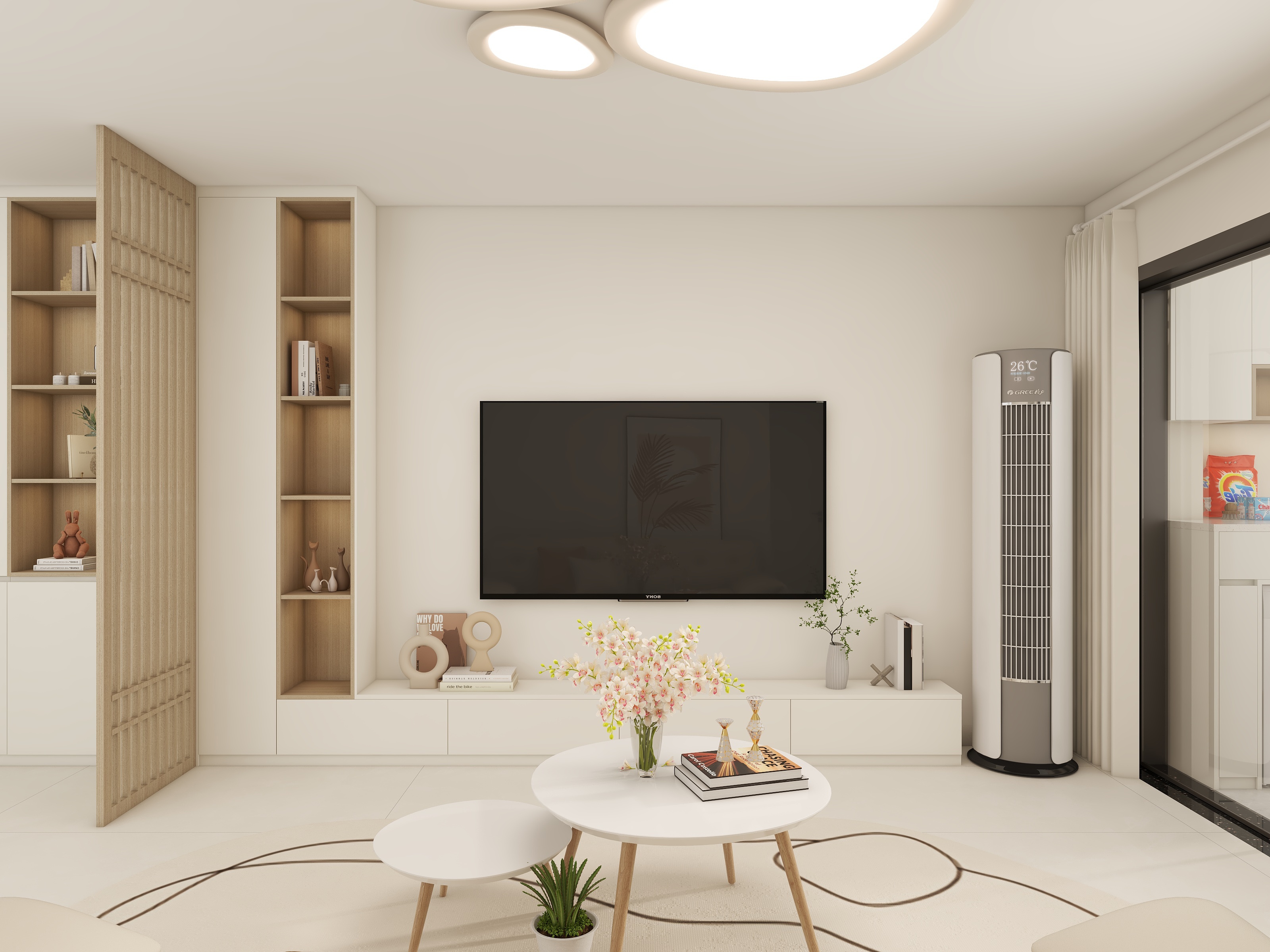 惠州装修找沫竹-深圳-侨香村-奶馨装修效果图