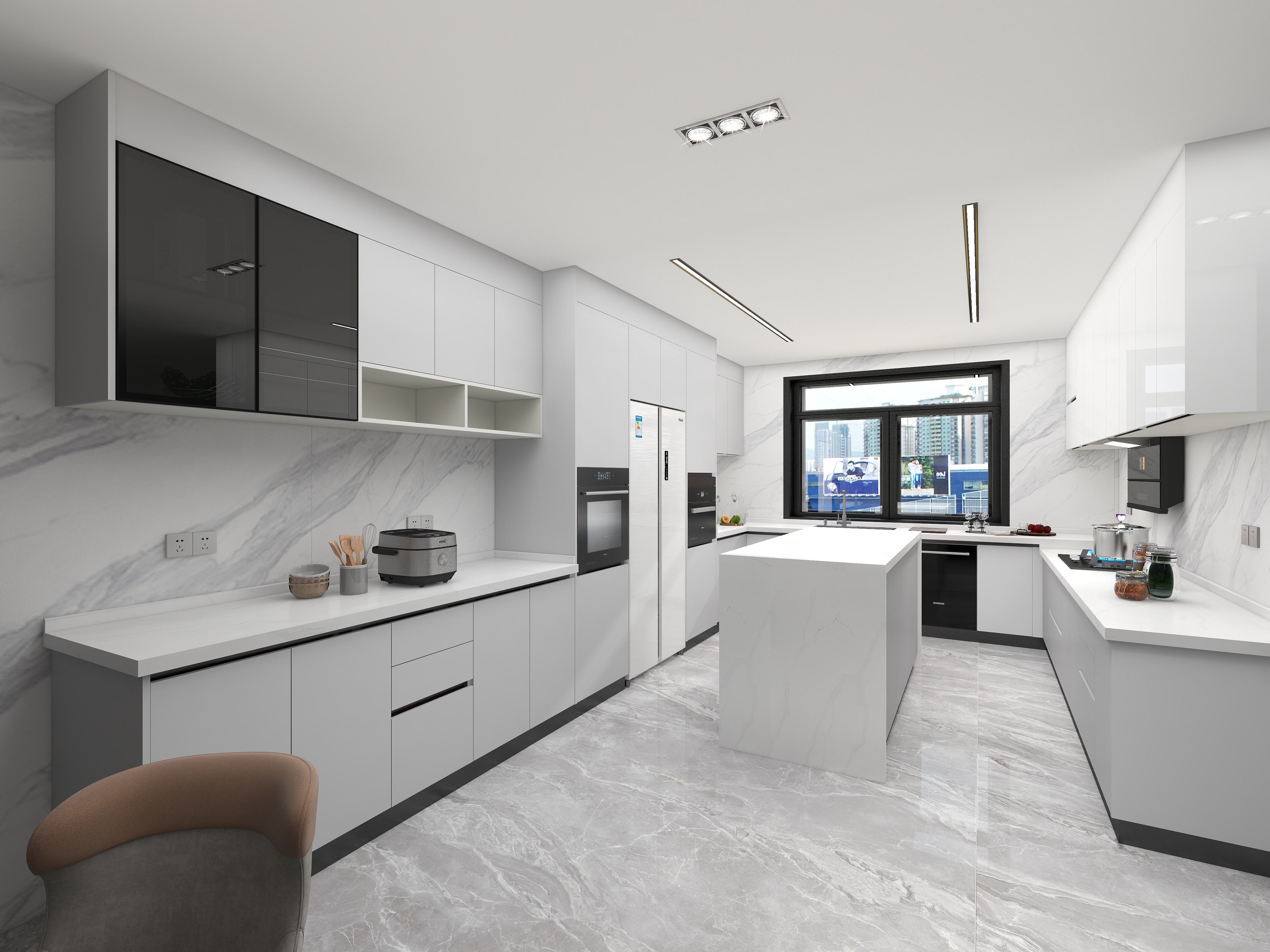 俞成超-康郡风笛洲124-4厨房设计-副本-装修设计方案