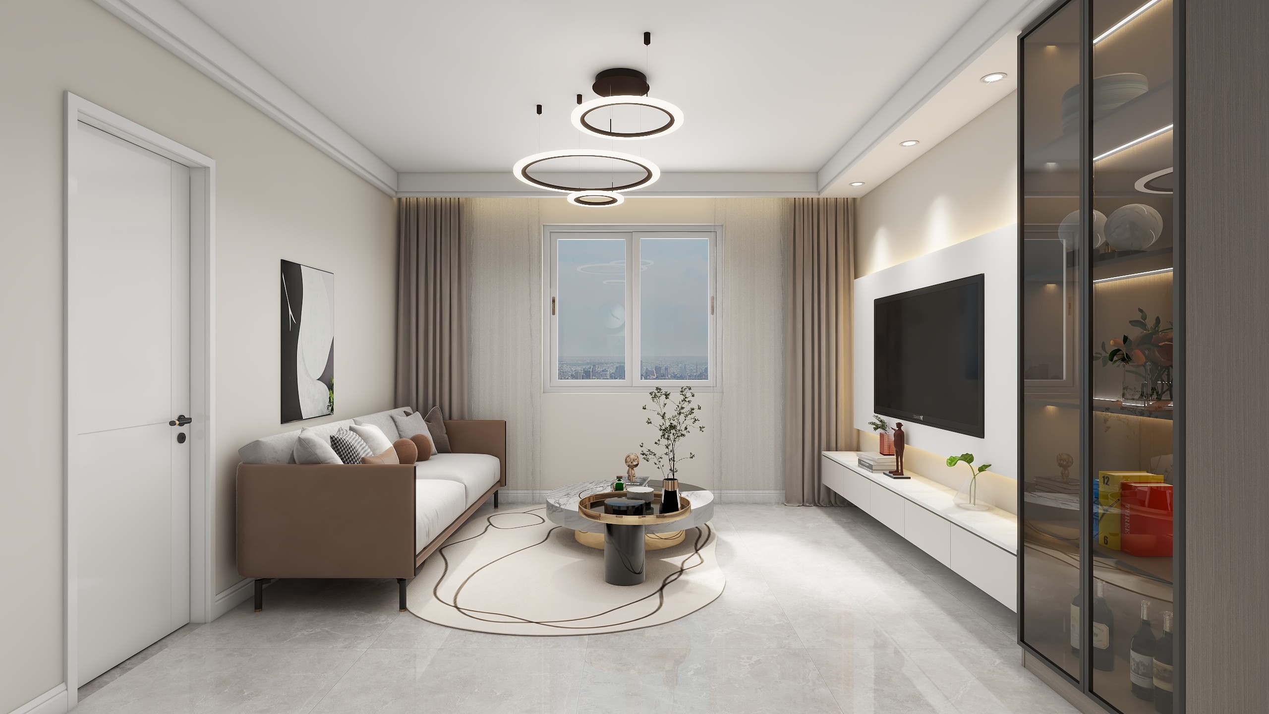 BruceJ-90㎡3室-装修设计方案