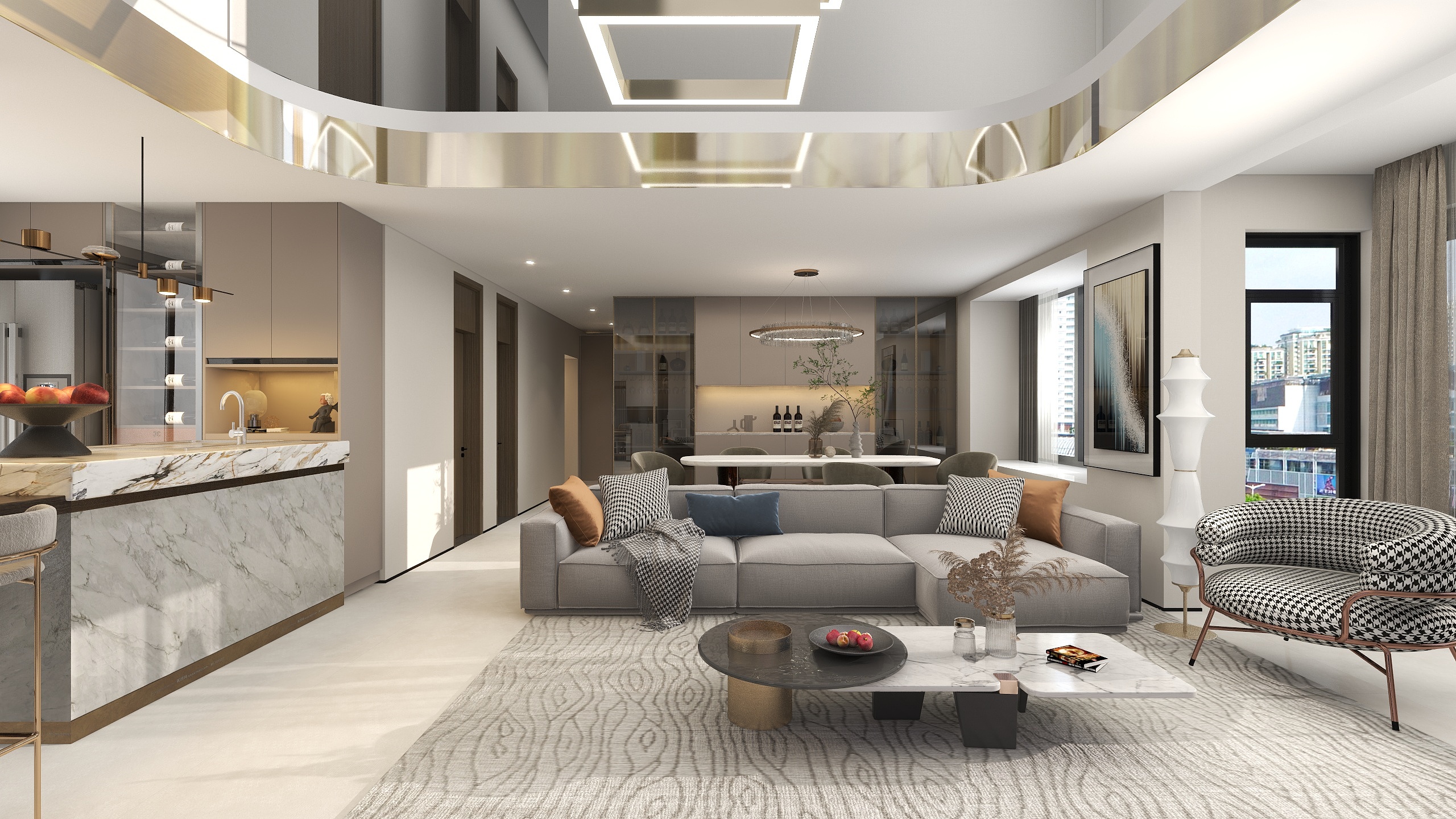 整装设计邬-崇州市嘉裕·第六洲悠泊屿福宅-效果图-副本-装修设计方案