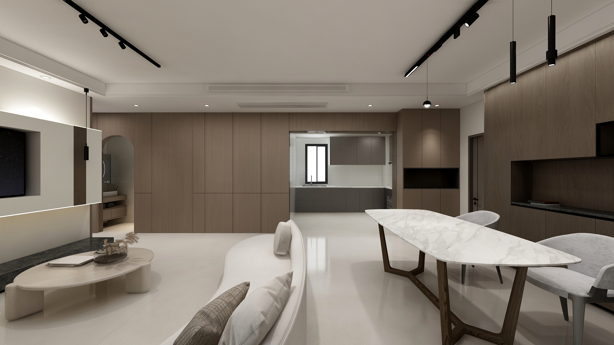 九玺空间丶-九境堂-装修设计方案