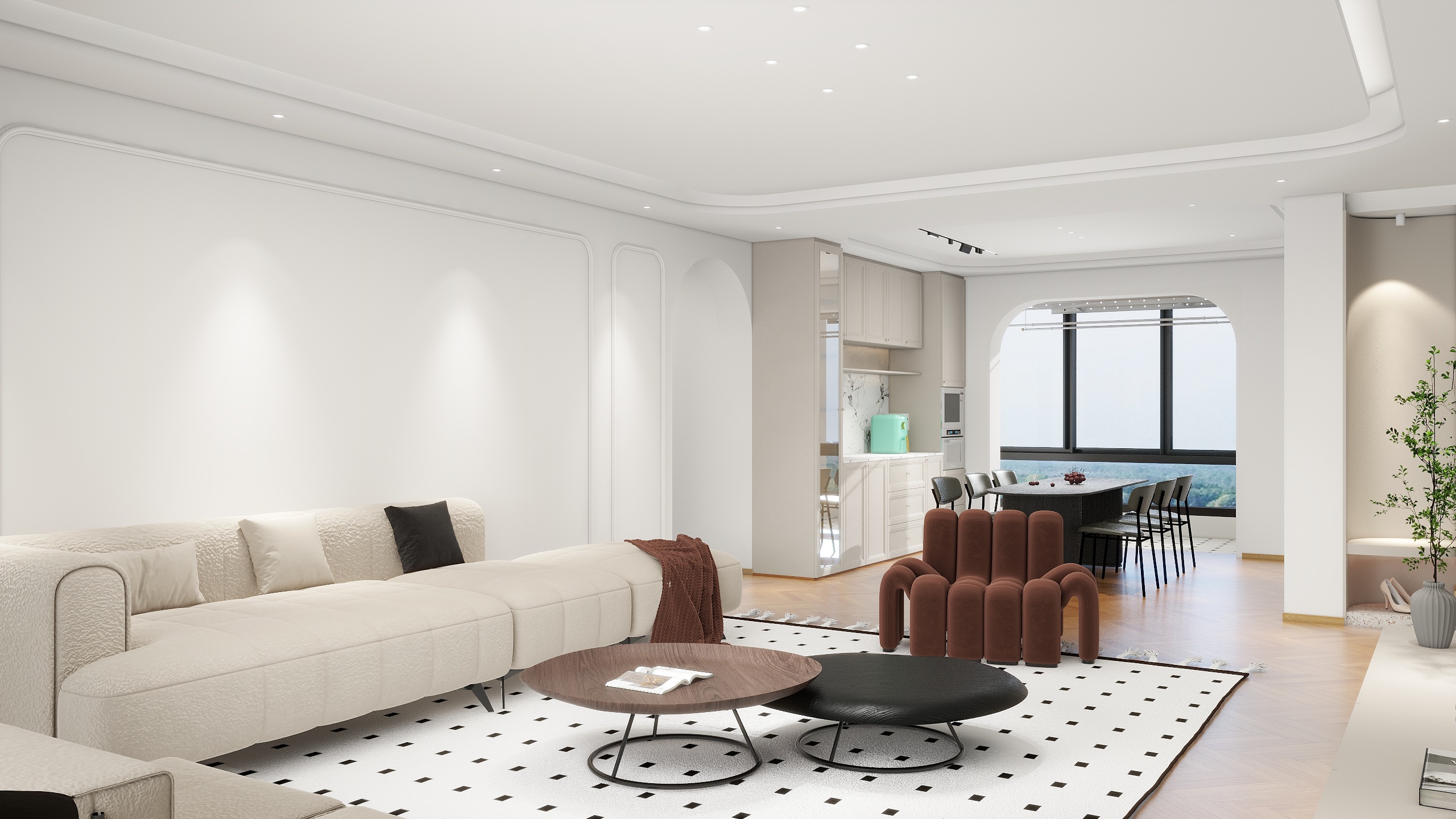 指纹设计-碧桂园9栋1单元1202-装修设计方案