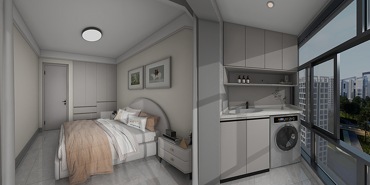 柘计家-容湖名府东户-装修设计方案