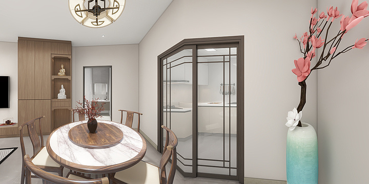 健宏装饰梁伟健-横东自建房-装修设计方案