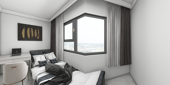 巴山夜雨kZAD-雍华公馆d-装修设计方案