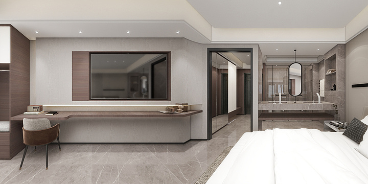 简约装饰iiii-天纵城公寓-副本-装修设计方案