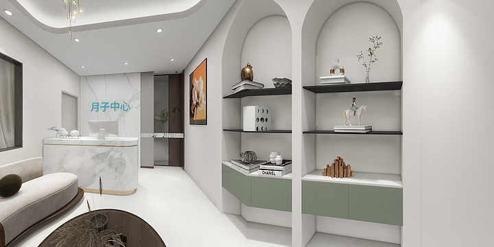 Sky丨_Hui丶-月嫂中心-装修设计方案