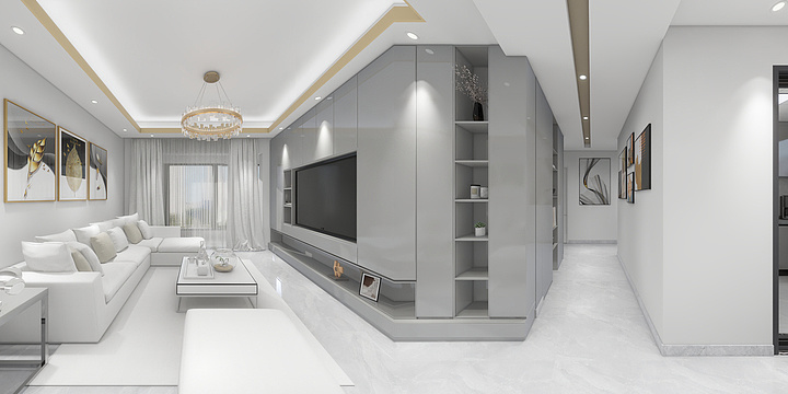 周强2025-华章二期12栋1-1304室李总-装修设计方案