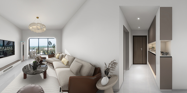 小敏家杂货铺-翠湖苑14-501雅居-第三版-装修设计方案