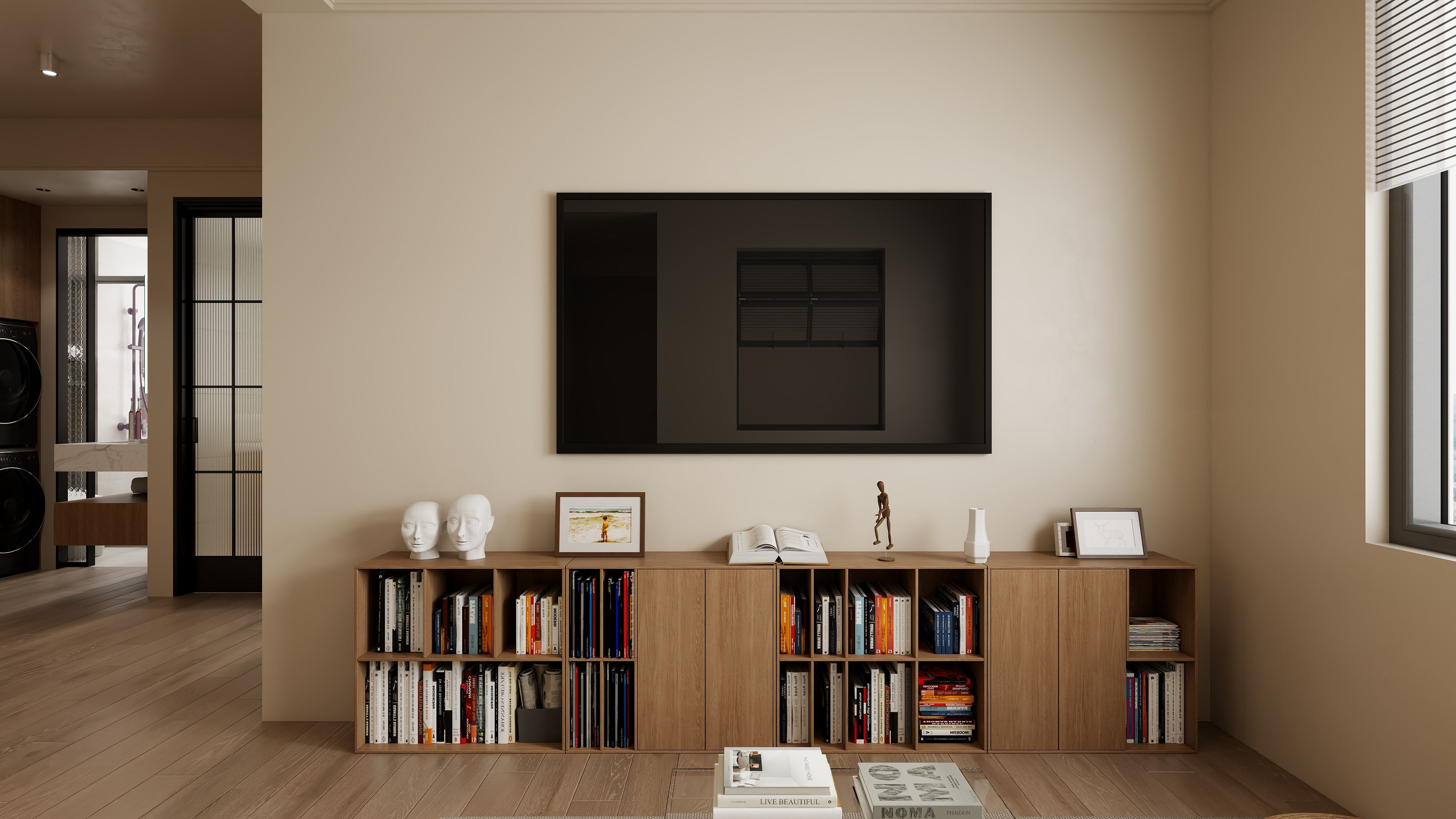 华桐-星河-86㎡4室装修效果图