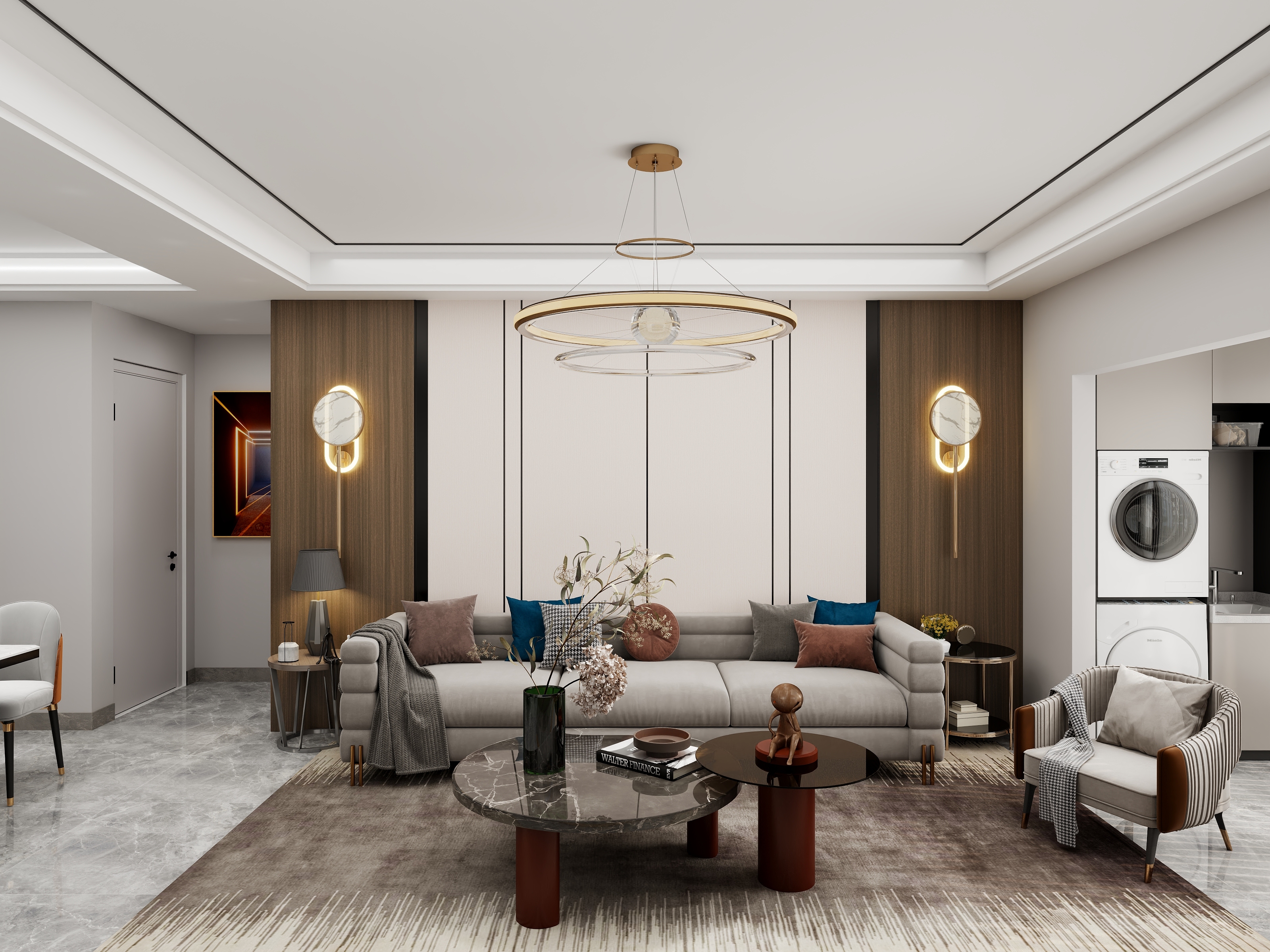 Meet花海-现代轻奢风格-装修设计方案