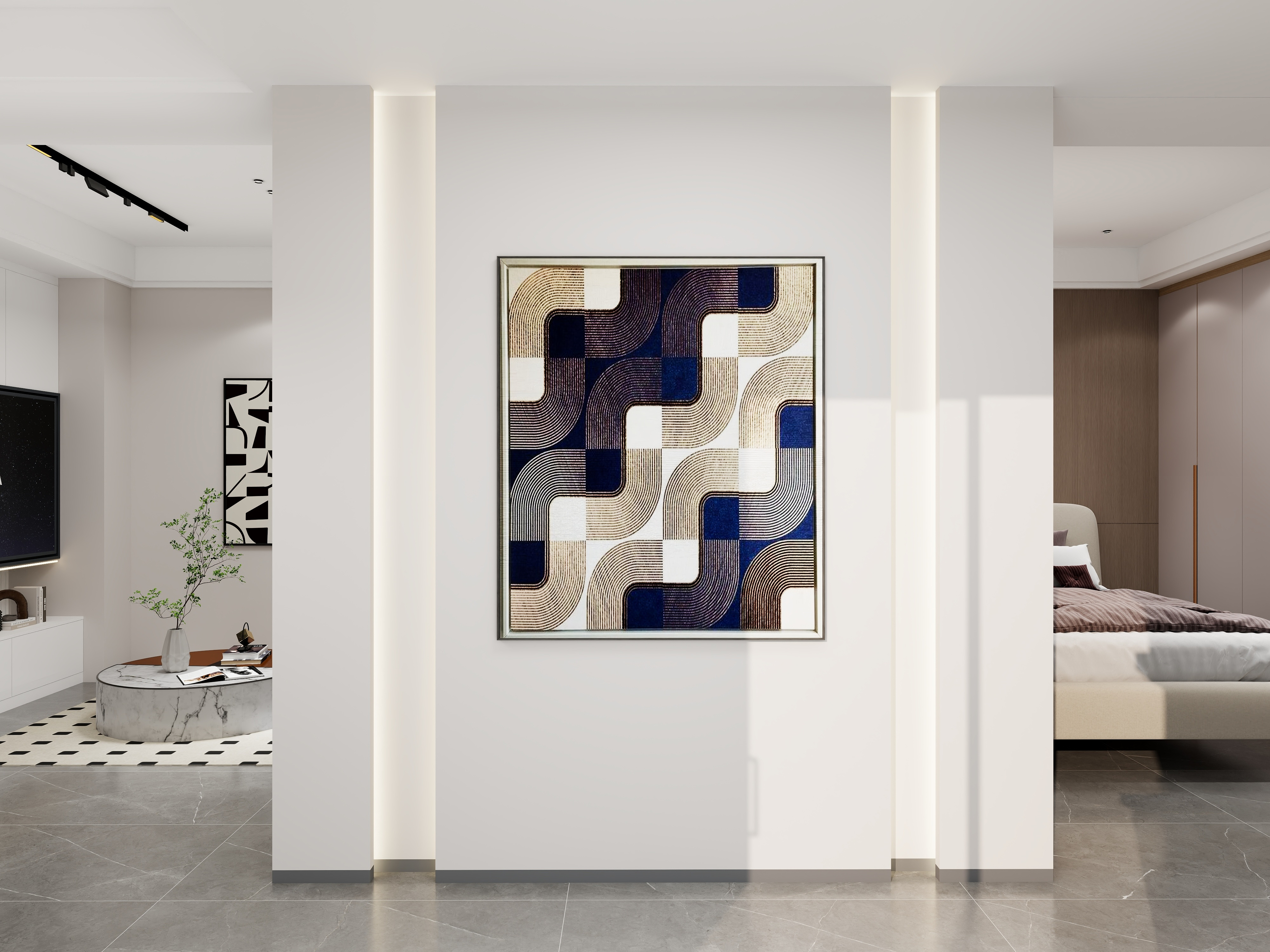 赵君-定制展厅-装修设计方案