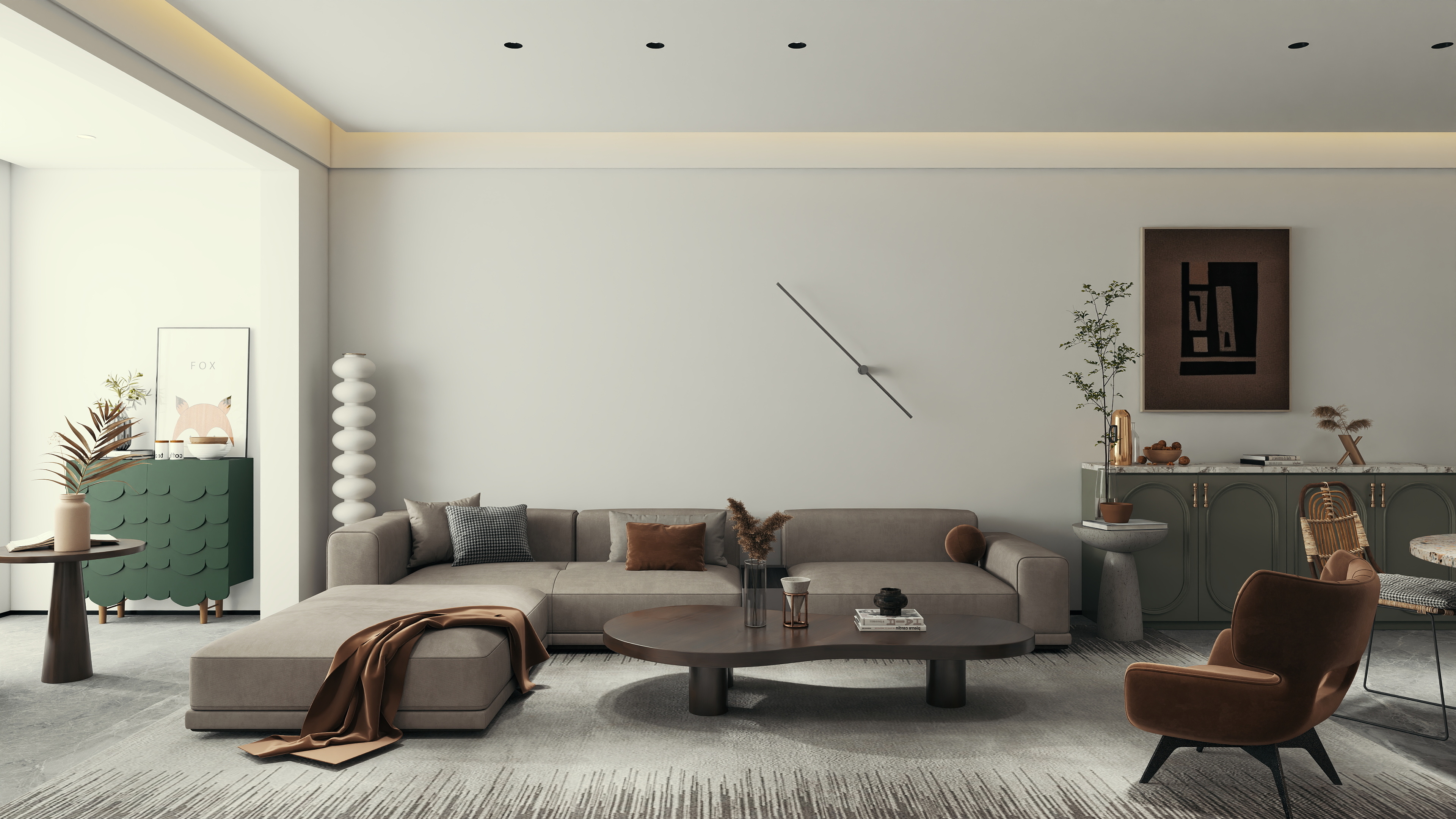 沫宁设计-现代简约【桂香新城】-装修设计方案